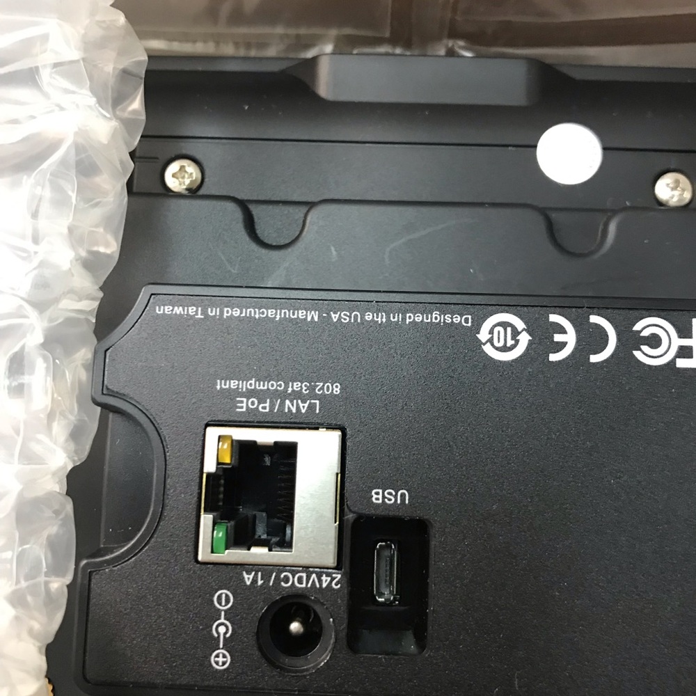 AT-VSP-800-BL Velocity 8 in Scheduling Touch Panel (Black) New Open Box